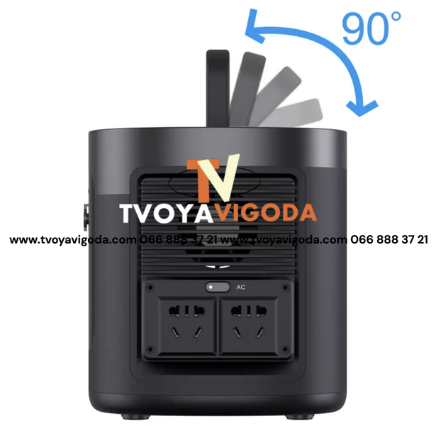 Ansun Portable Power Station 1000W 923Wh &mdash; Портативна сонячна електростанція, генератор для дому та кемпінгу 360223584 фото