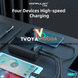 Power Bank Konfulon A21s 40000mAh 22.5W &mdash; Зовнішній акумулятор із швидким заряджанням QC22.5W та PD20W KonfulonA21s фото 1