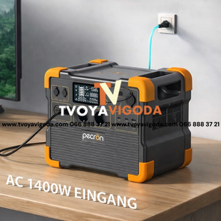 Зарядна станція Pecron E1500LFP &mdash; 1500 Вт / 1536 Вт&middot;год / LiFePO4 / 1400W AC зарядка  E1500LFP фото