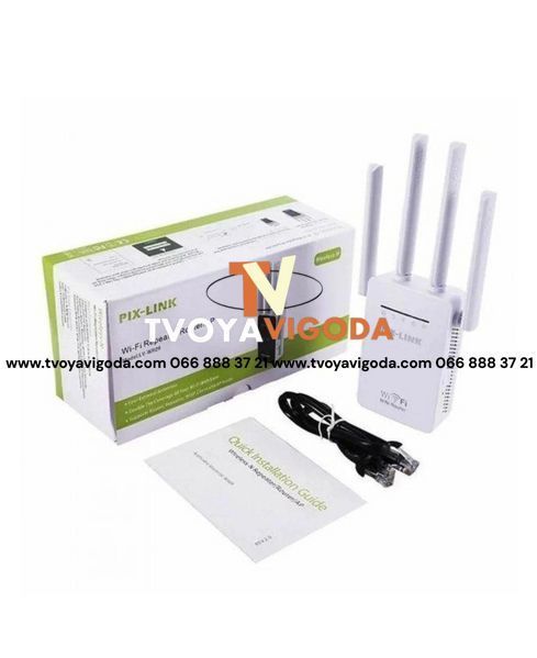 Репитер Pix-Link 09 LV WR Wi-Fi роутер + Repeater/AP 1488448 фото