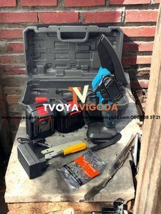 Пила акумуляторна. 2 АКБ 24v у пластиковому кейсі 342542 фото