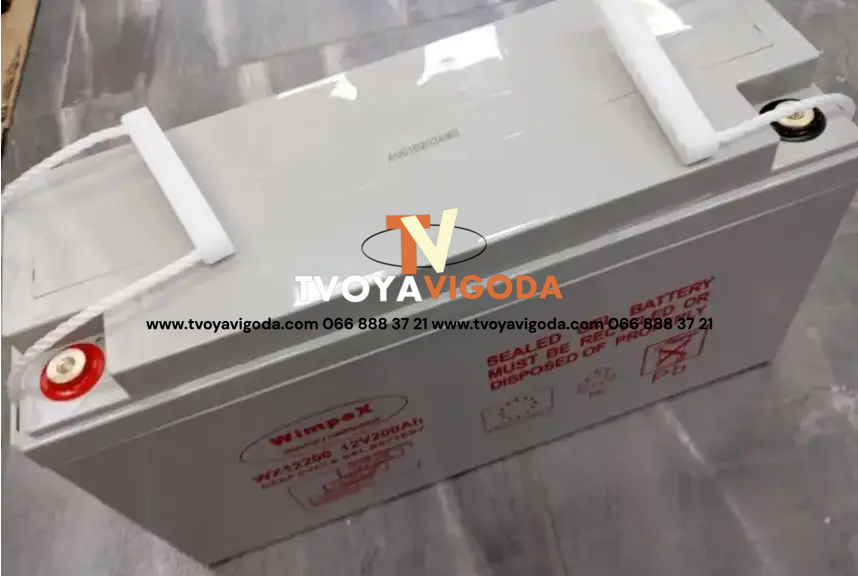 Гелевий акумулятор 12V 250Ah &mdash; надійне джерело живлення для резервного живлення WX12250 фото